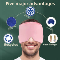 Cooling Gel Eye Mask for Headache Relief