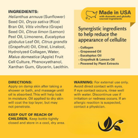 Celluva - Anti-Cellulite Body Oil with Collagen – 8 Fl Oz