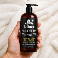 Celluva Anti Cellulite Massage Oil - 8 FL oz